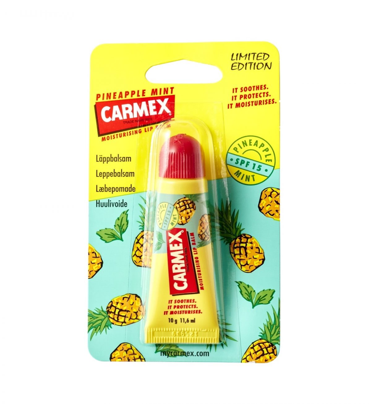 carmex pineapple mint tub