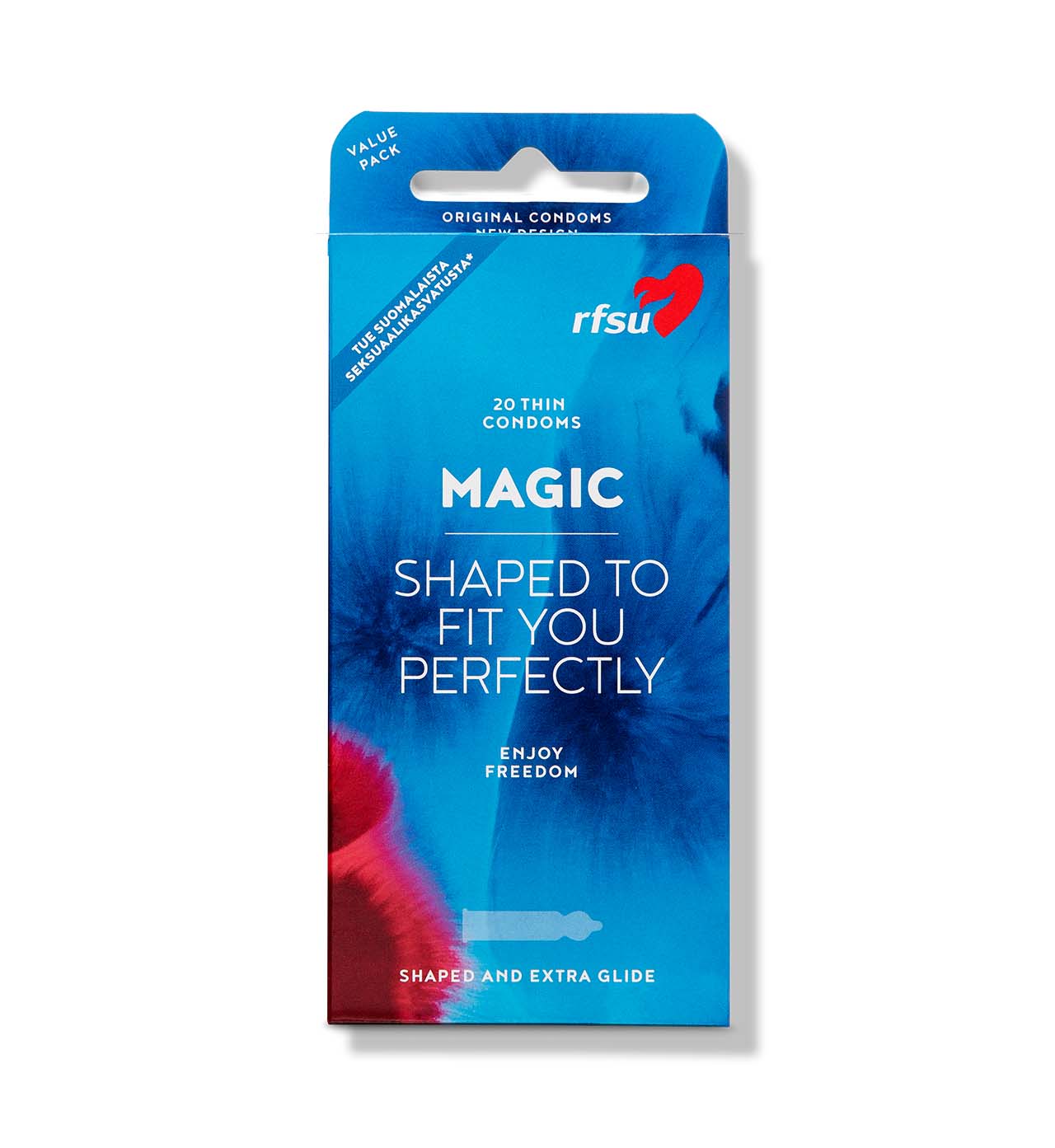 Magic -kondomit 20 kpl - Supersuosittu kondomi täydellisellä istuvuudella - RFSU