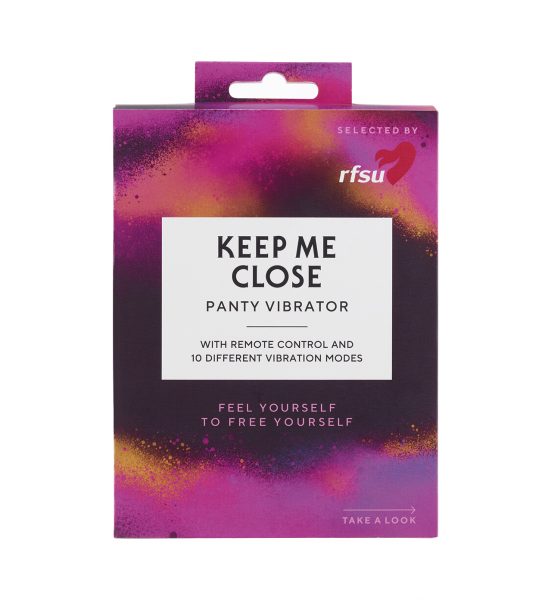 Keep Me Close - Kaukosäätimellä ohjattava vibraattori - RFSU