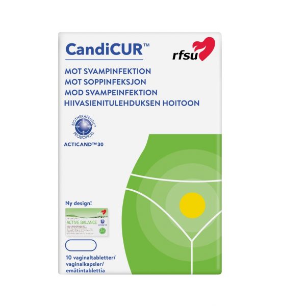 CandiCUR - Motvirker soppinfeksjon i underlivet - RFSU