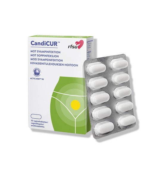 CandiCUR - Motvirker soppinfeksjon i underlivet - RFSU