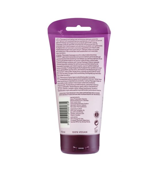 rfsu caring massage glide 150 ml