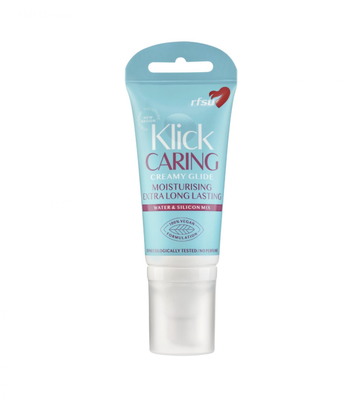 Klick Caring Glide 50ml - Fuktighetsgivende glidemiddel for tørre eller skjøre slimhinner - RFSU