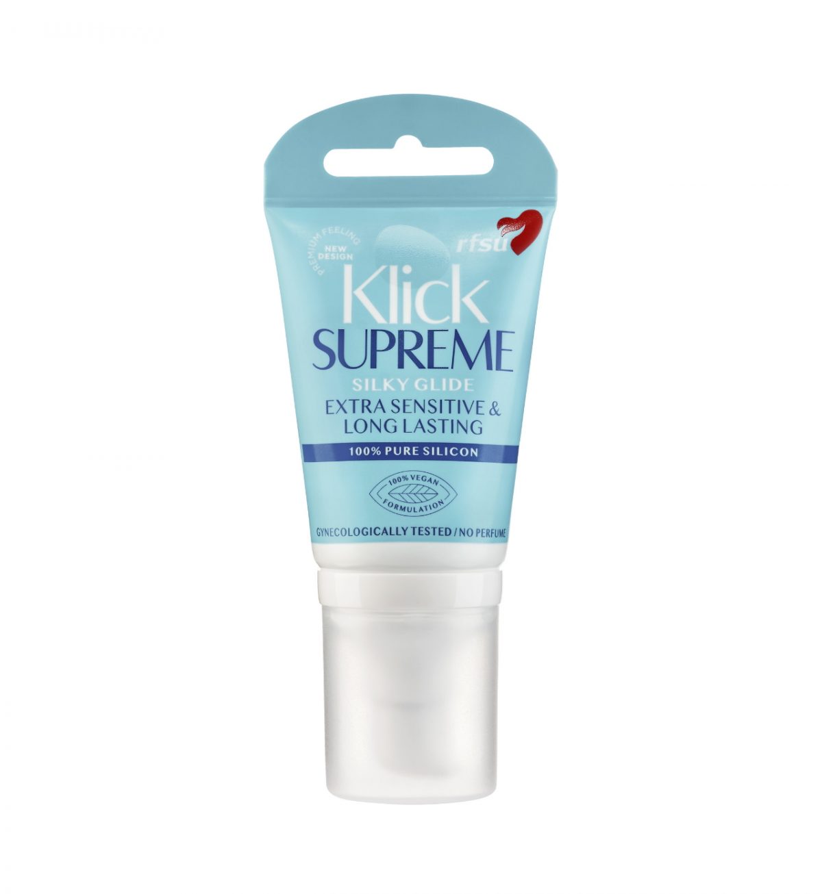 Klick Supreme Glide 40ml - Silikonbasert glidemiddel med en silkemyk følelse - RFSU