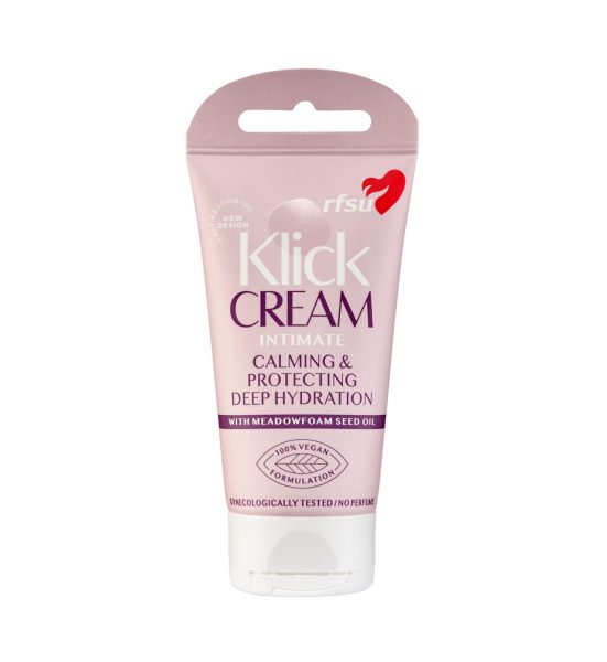 Klick Intim Cream - Tilfører fuktighet og lindrer irritasjon - RFSU