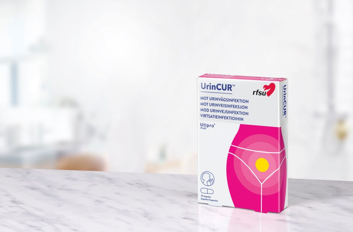 UrinCUR Utipro Plus - Reseptfri behandling mot urinveisinfeksjon - RFSU