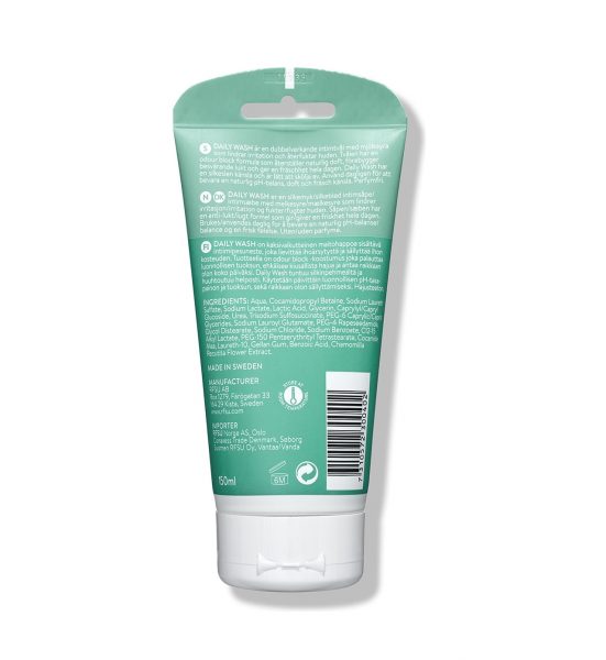 Intim Daily Wash - Mild intimvask for sensitiv hud - RFSU