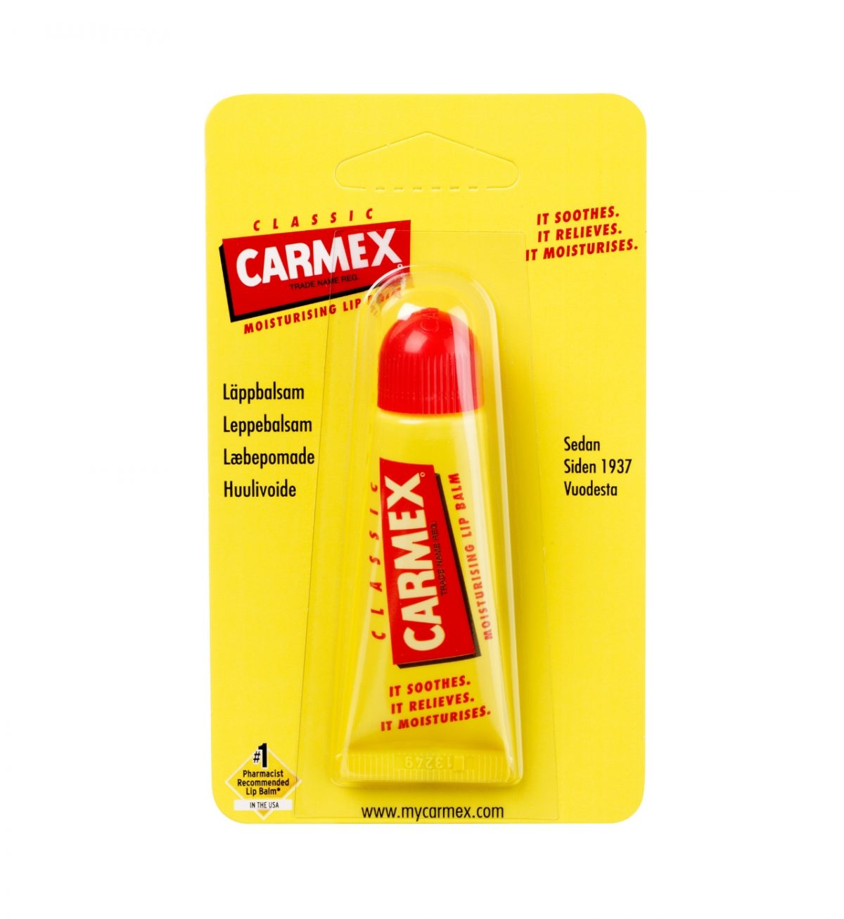 Carmex Tube - Carmex Leppebalsam i praktisk tube - Carmex