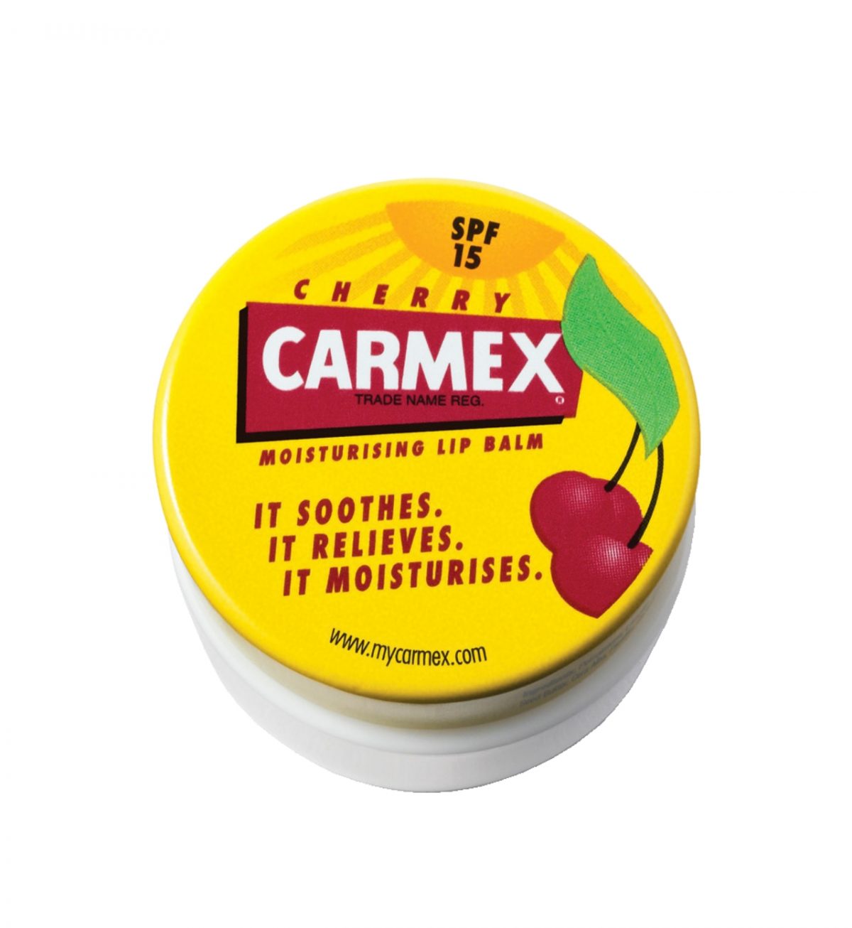 Carmex cherry krukke - Carmex med kirsebærduft - Carmex