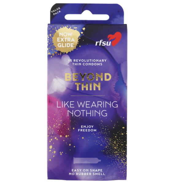 Beyond Thin – True Feeling - Optimalt kondom for en naturlig følelse - RFSU