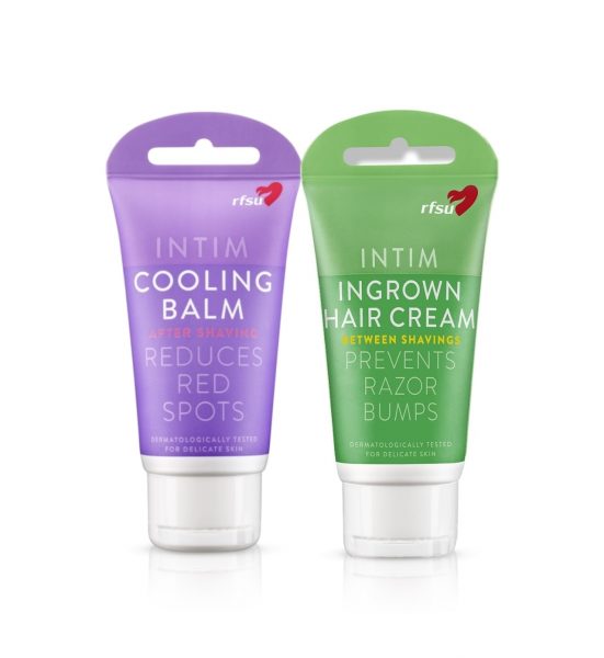 Ingrown Hair 40ml og Cooling Balm 40ml - Sett med Cooling Balm og Ingrown Hair Cream - RFSU