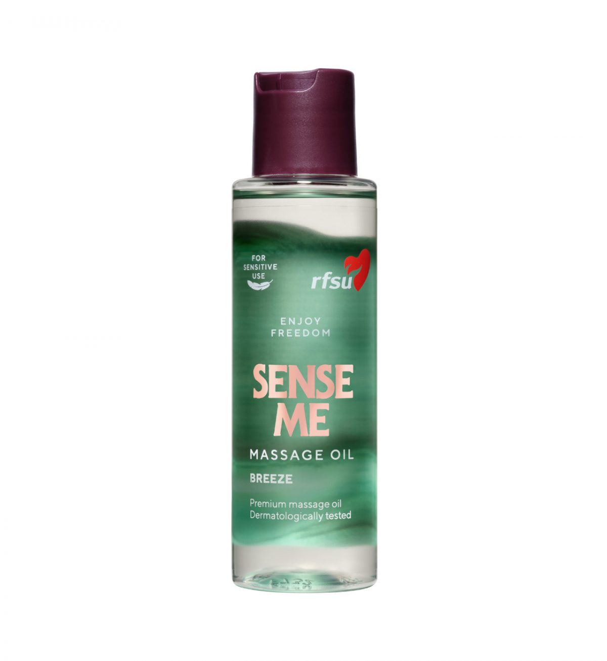 Breeze Massage Oil 100ml - Luksuriøs massasjeolje med duft av frisk grapefrukt - RFSU