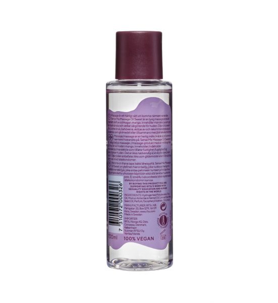 Sweet Massage Oil 100ml - Luksuriøs massasjeolje med duft av mango - RFSU