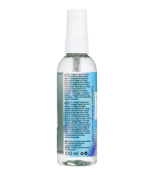 Toy Cleaner, 100ml - Rengjøringsspray for sexleketøy - RFSU