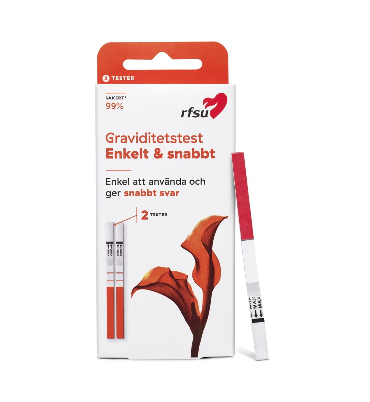 testa graviditetstest enkelt 2 pack