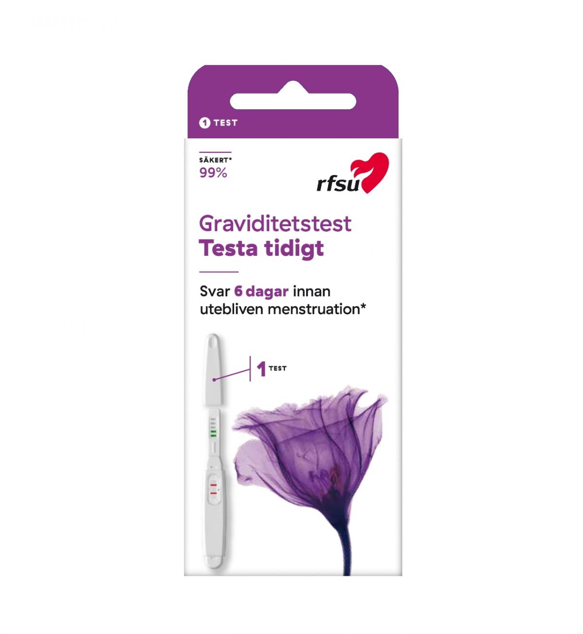 rfsu graviditetstest testa tidigt 1p