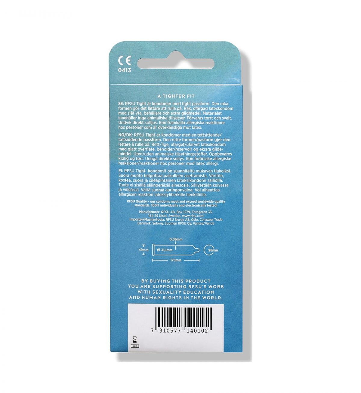 tight kondomer 10 pack rfsu