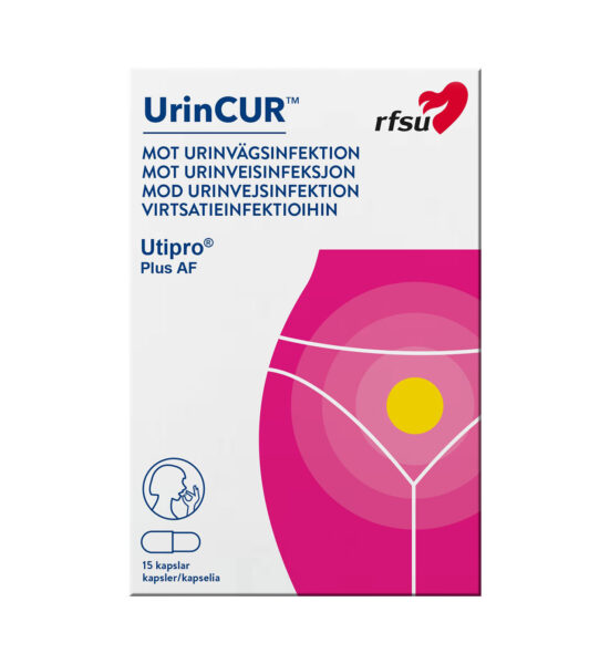 UrinCUR Utipro Plus AF - Receptfri behandling mot urinvägsinfektion - RFSU