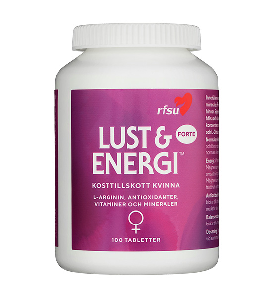 Lust & Energy Woman - Lust-enhancing dietary supplements for Women - RFSU