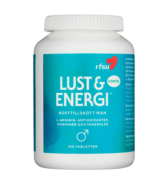 Lust & Energy Man - Lust-enhancing Dietary Supplements for men - RFSU