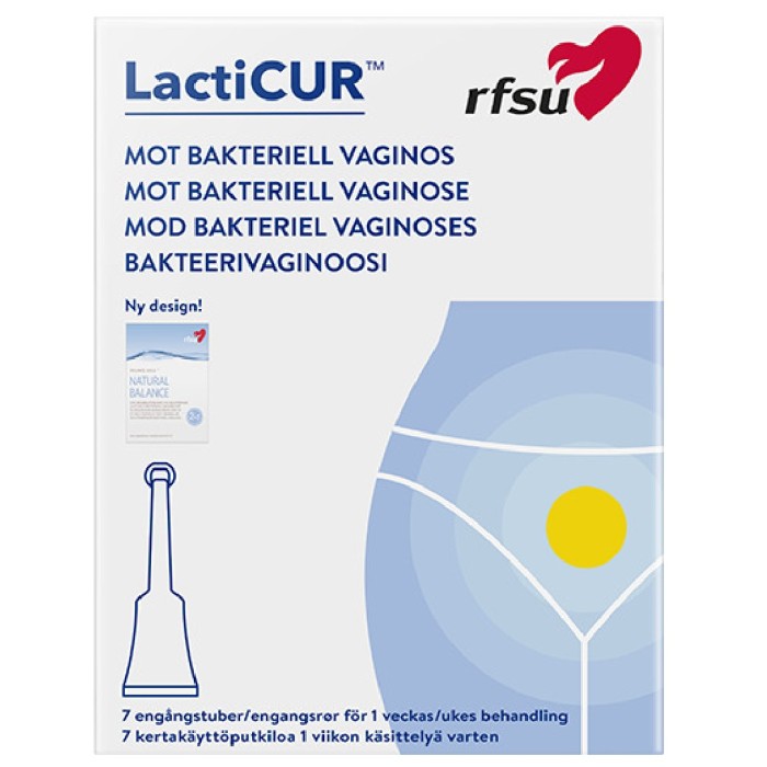 LactiCUR - Treatment for bacterial vaginosis - RFSU