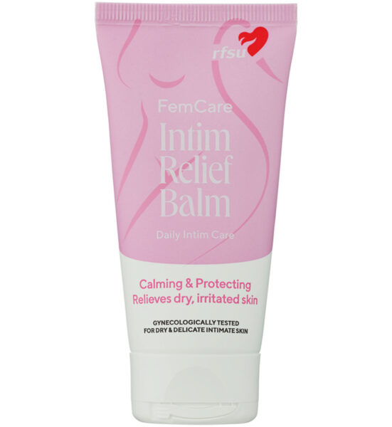 Intim Relief Balm – intimkräm 50 ml - Intimkräm som lugnar torr och irriterad hud i underlivet. - RFSU