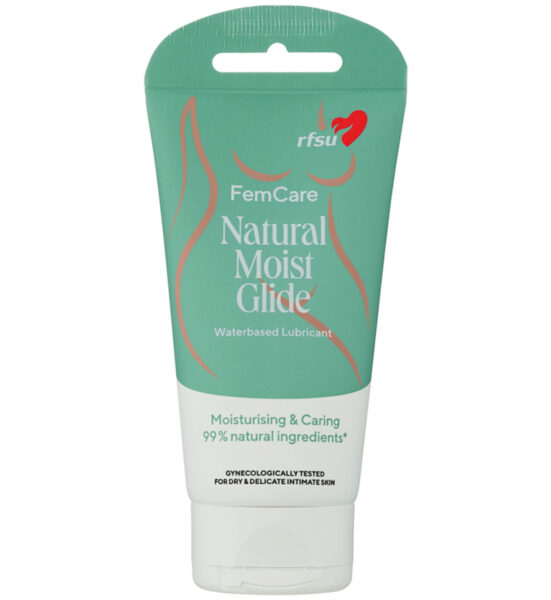 Natural Moist Glide – glidmedel 75 ml - RFSU Natural Moist Glide är speciellt utvecklat för torra slemhinnor - RFSU