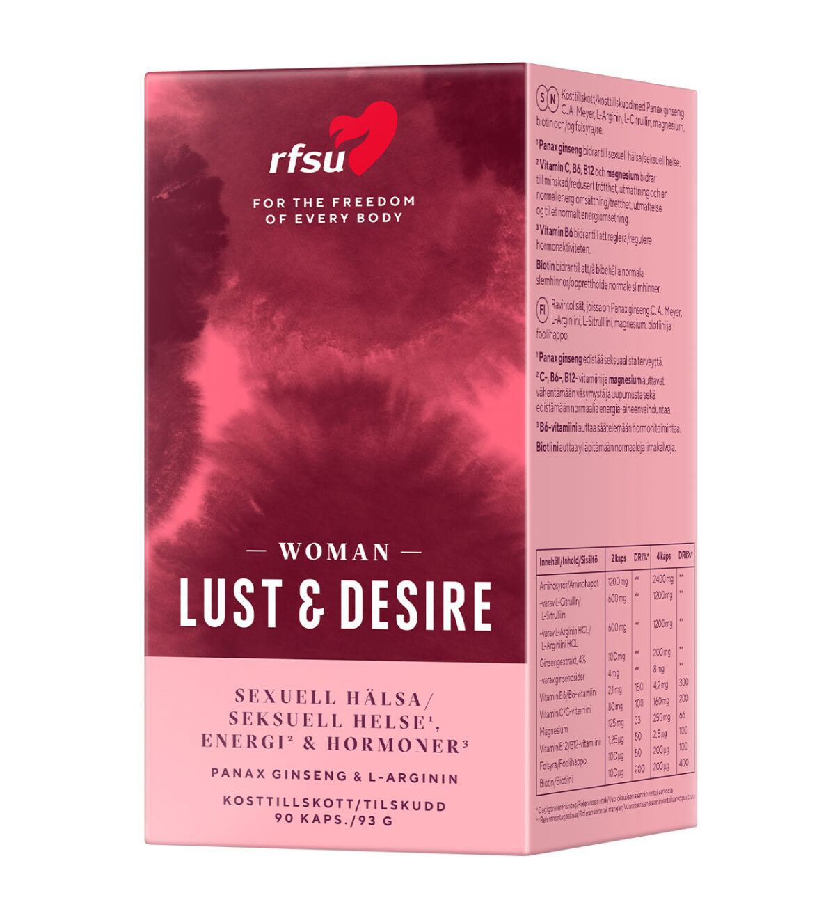 Lust & Desire Woman - Lust-enhancing dietary supplements for women - RFSU