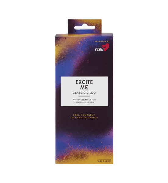 Excite Me - Dildo med böjd topp för G-punktsstimulering - RFSU