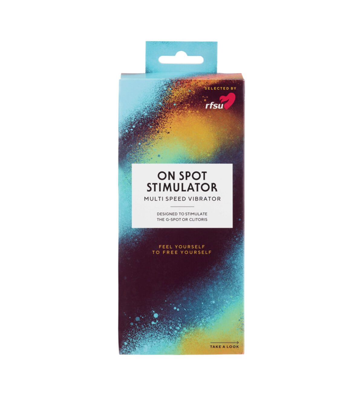 On Spot Stimulator - Vibrator med platt och böjbart huvud - RFSU