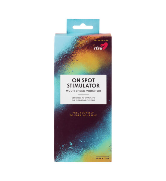 On Spot Stimulator - Vibrator med platt och böjbart huvud - RFSU