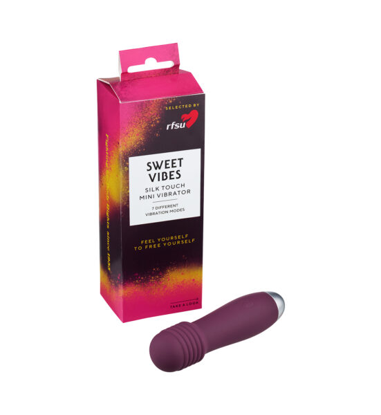 Sweet Vibes - Minivibrator med räfflad topp - RFSU