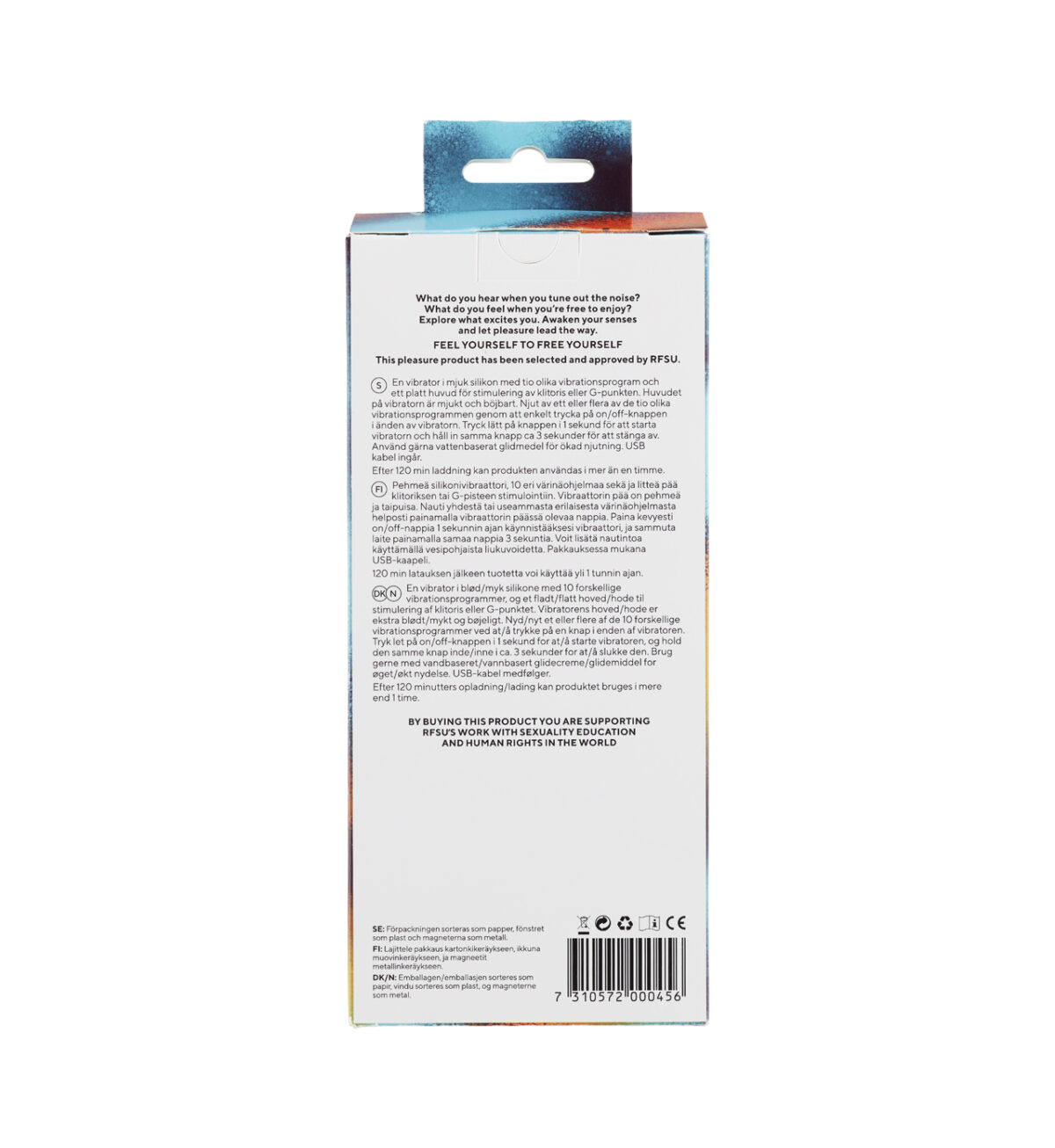 On Spot Stimulator - Vibrator med flatt og fleksibelt hode - RFSU