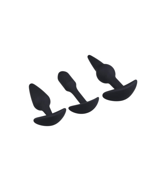Pleasure Plugs - 3 analplugger i forskjellige varianter - RFSU