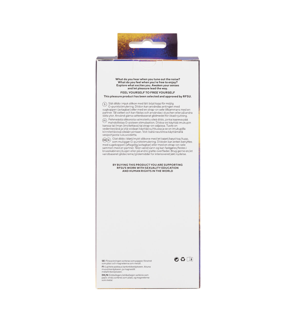 Excite me G-punktsvibrator - Dildo med bøyd tupp for G-punktsstimulering - RFSU