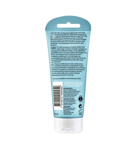 Klick Natural Glide 100ml - Lubricant for a natural feeling - RFSU