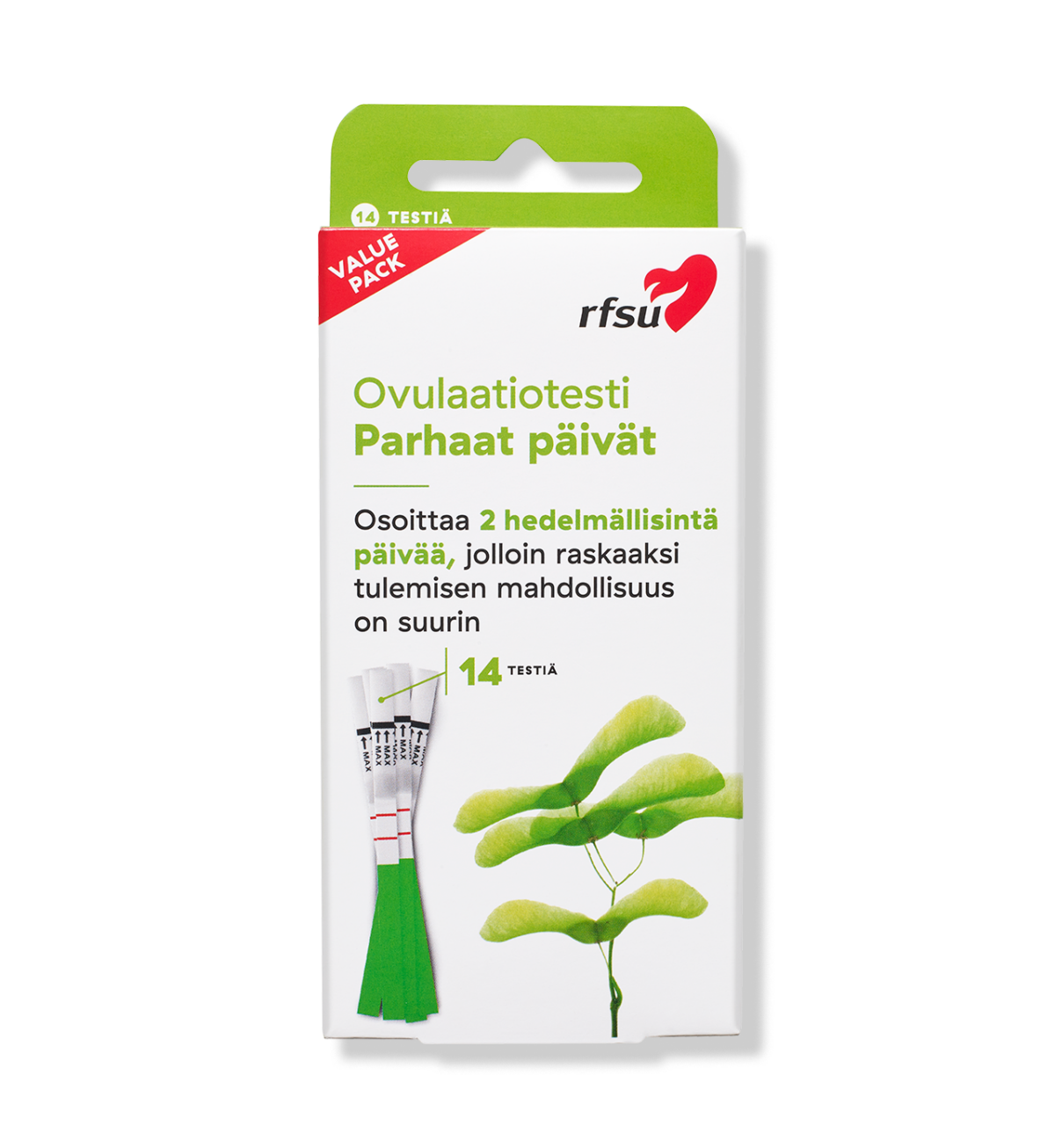 Parhaat päivät -ovulaatiotesti - Selvitä, milloin mahdollisuus tulla raskaaksi on suurin - RFSU
